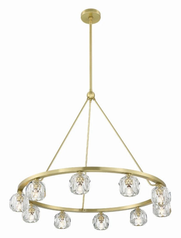 Aragon 12 Light Chandelier Glass