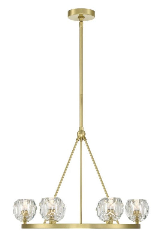 Aragon 6 Light Chandelier Glass