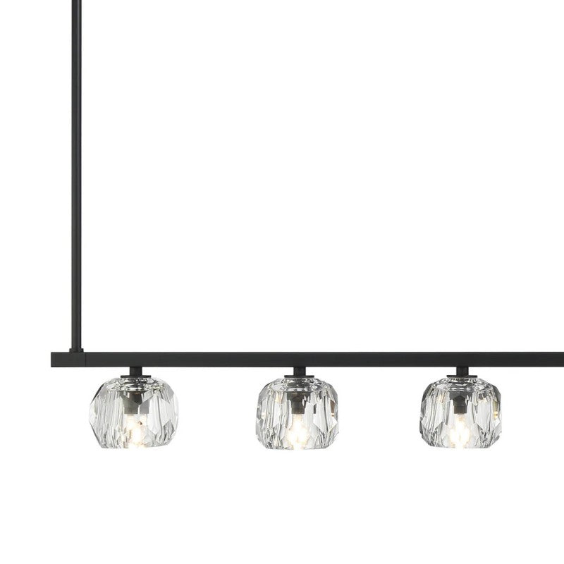 Aragon 7 Light Chandelier Glass