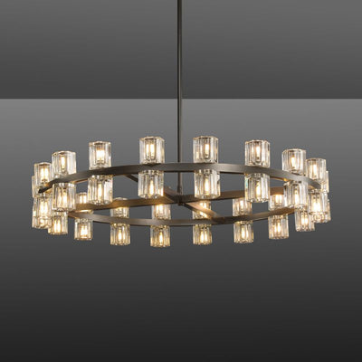 Wine-Glass Series Glass Chandelier