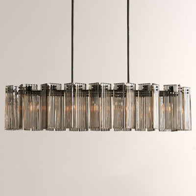 Art Glass Dearie Oval Chandelier