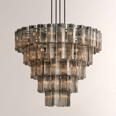 Art Glass Dearie Round Chandelier 38”48“60”