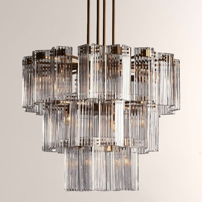 Art Glass Dearie Round Chandelier 38”48“60”