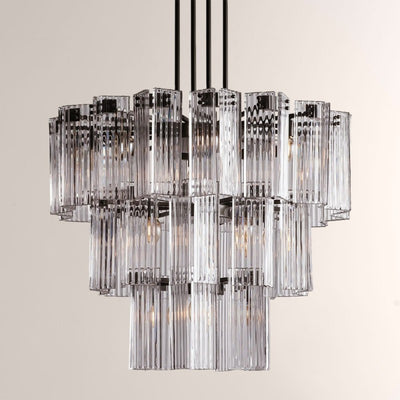 Art Glass Dearie Round Chandelier 38”48“60”