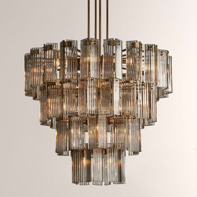 Art Glass Dearie Round Chandelier 38”48“60”