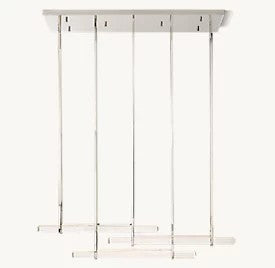 Audubos Triple Bar Linear Chandelier  　