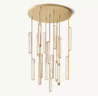 Audubos Round Chandelier   40"D