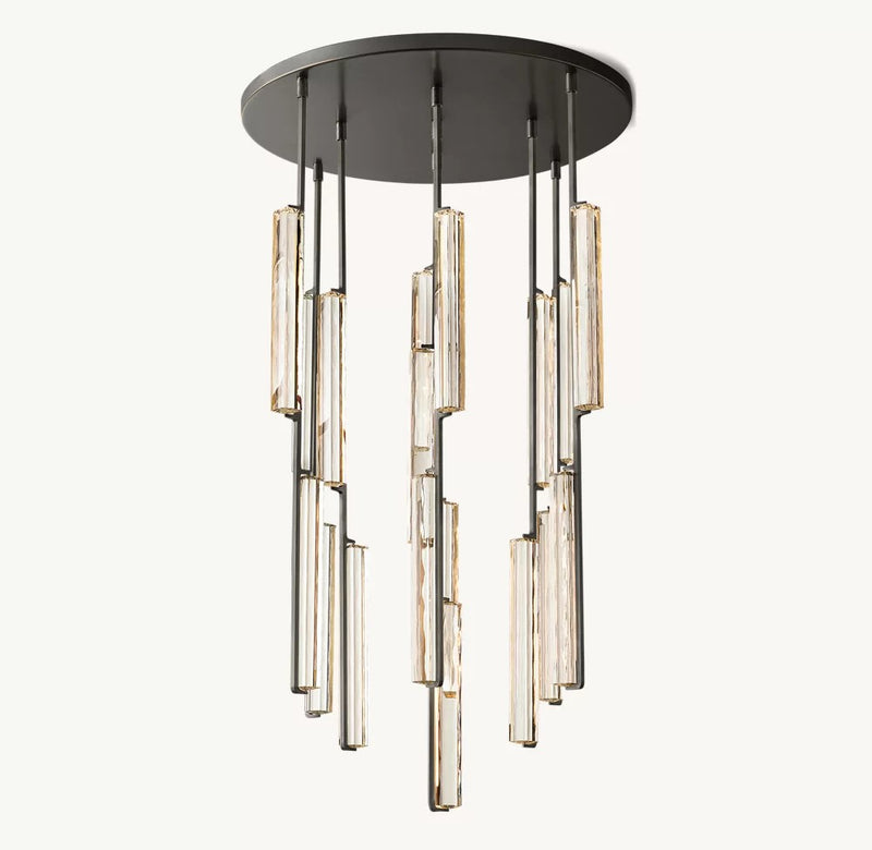 Audubos Round Chandelier   40"D