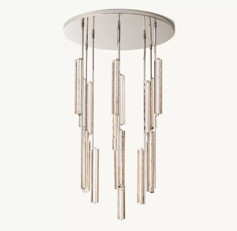 Audubos Round Chandelier   40"D