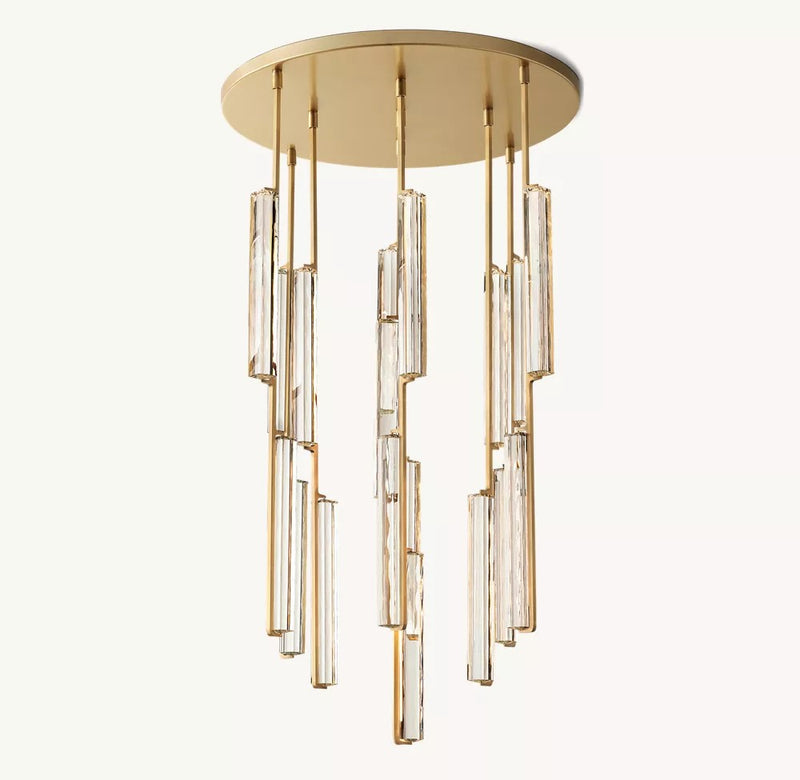 Audubos Round Chandelier   40"D