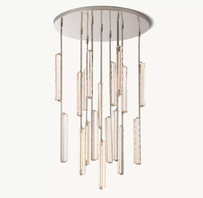 Audubos Round Chandelier   40"D