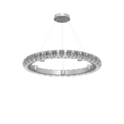 Aura Glass Ring Chandelier 60"D