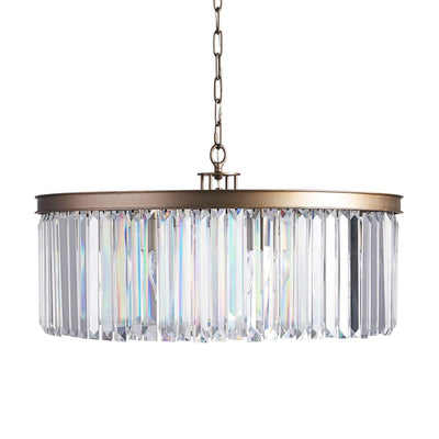 Cara Round Glass Chandelier