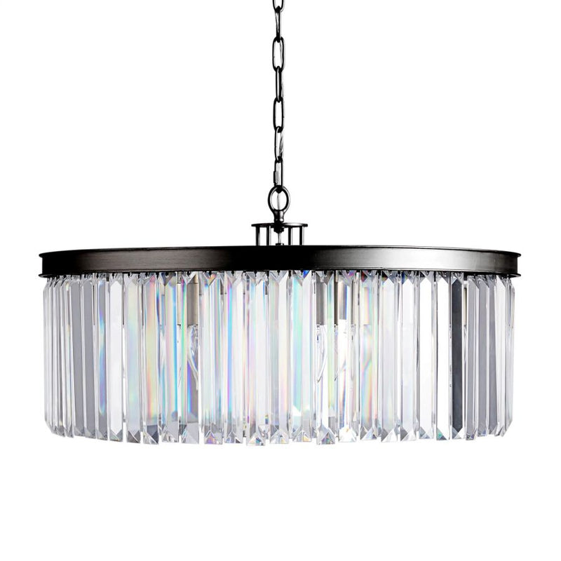 Cara Round Glass Chandelier