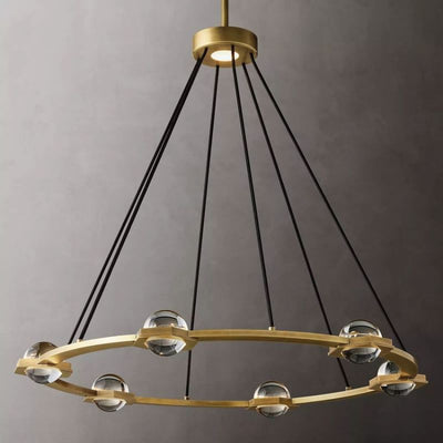 Cosmos Crystal Ball Chandelier