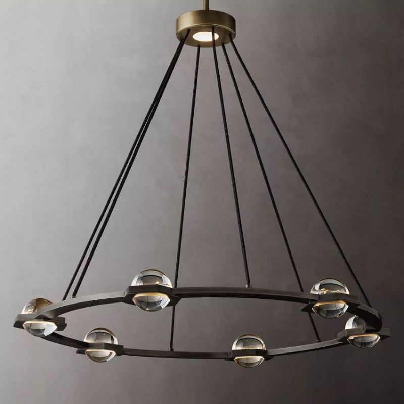 Cosmos Crystal Ball Chandelier