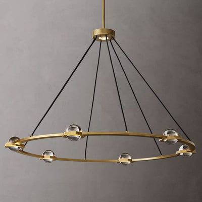 Cosmos Crystal Ball Chandelier