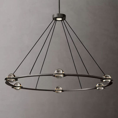 Cosmos Crystal Ball Chandelier