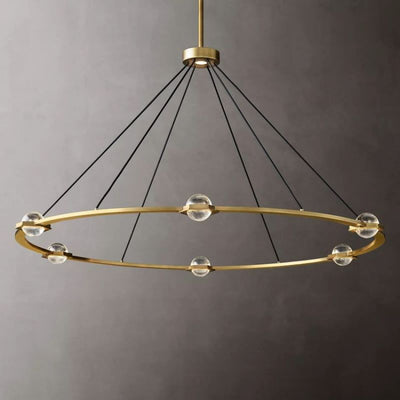 Cosmos Crystal Ball Chandelier