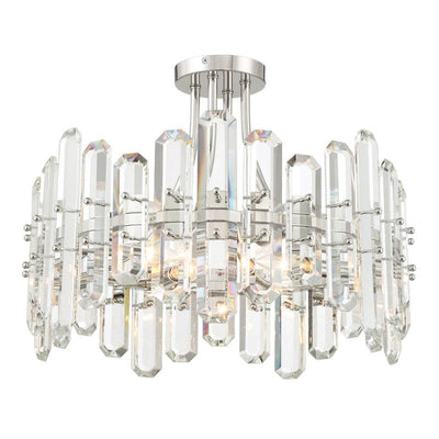 Bolton 4 Lights Semi Flush Mount