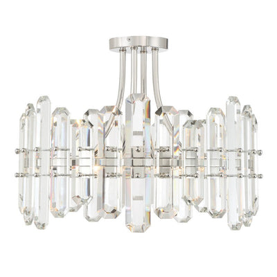 Bolton 4 Lights Semi Flush Mount