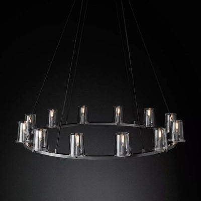 Palo Glass Chandelier