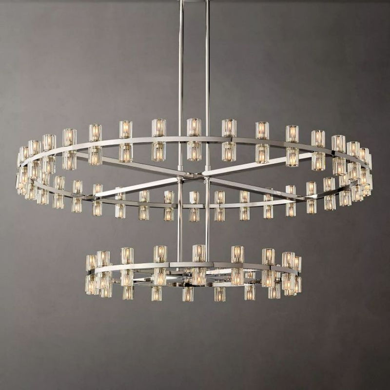 Wine-Glass Series Glass Chandelier