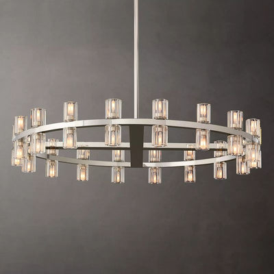 Wine-Glass Series Glass Chandelier