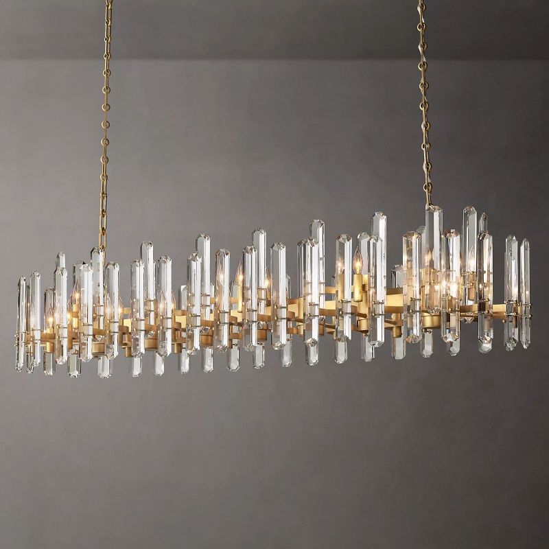 Browning Prism Linear Chandelier 72" - thebelacan