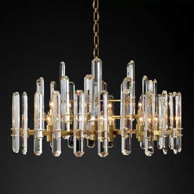 Browning Prism Round Chandelier 36" - thebelacan