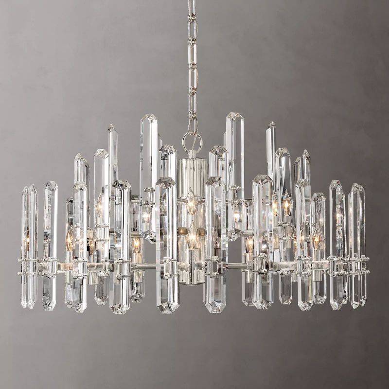 Browning Prism Round Chandelier 36" - thebelacan