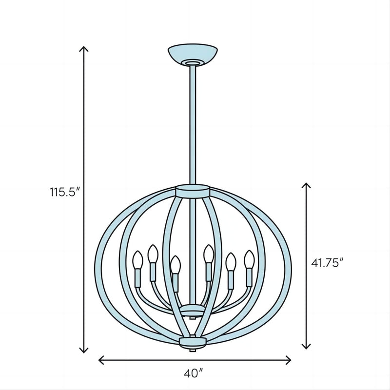 Butterfly 12 Lights Crystal Chandelier