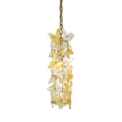 Butterfly 1 Lights Crystal  Pendant Chandelier