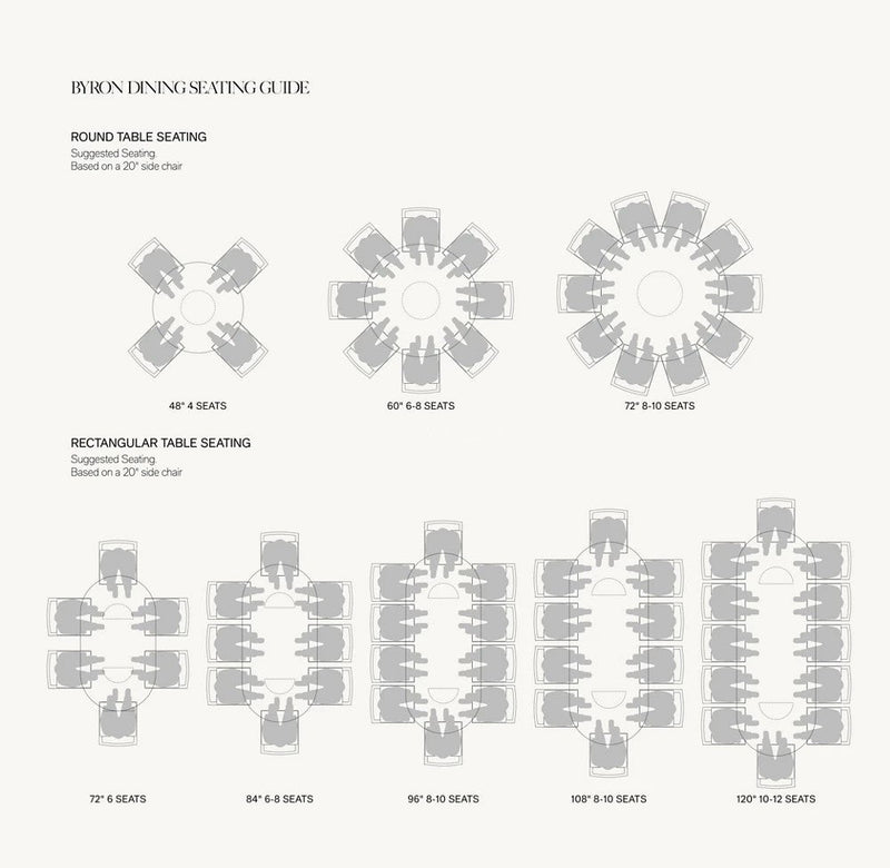 Byron Round Dining Table