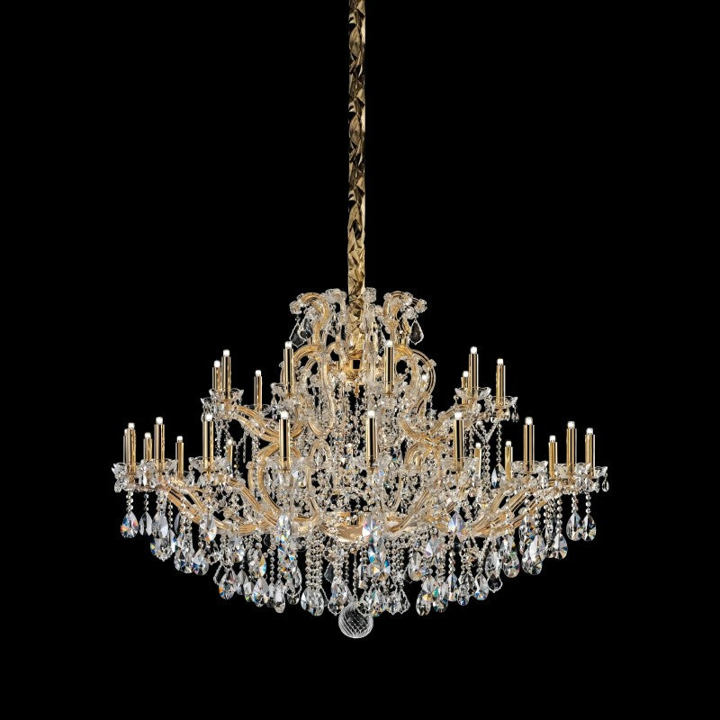 Antique  Maria Theresa 15-60 Lights Crystal Chandelier