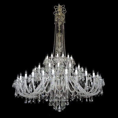 Antique  Princesse 60 Lights Crystal Chandelier