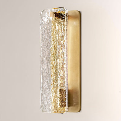Camelot Glass  Wall Sconce