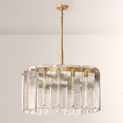 Camelot Glass Round Chandelier 36"D