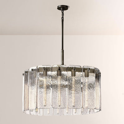 Camelot Glass Round Chandelier 36"D