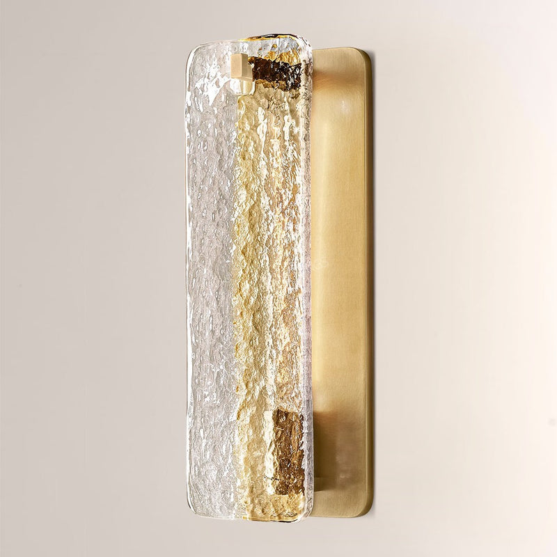 Camelot Glass  Wall Sconce