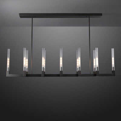 Candlestick Series Glass Chandelier