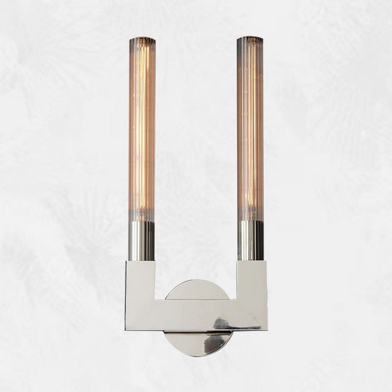 Candlestick Series Glass Wall Sconce