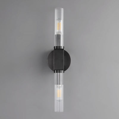 Candlestick Series Glass Wall Sconce