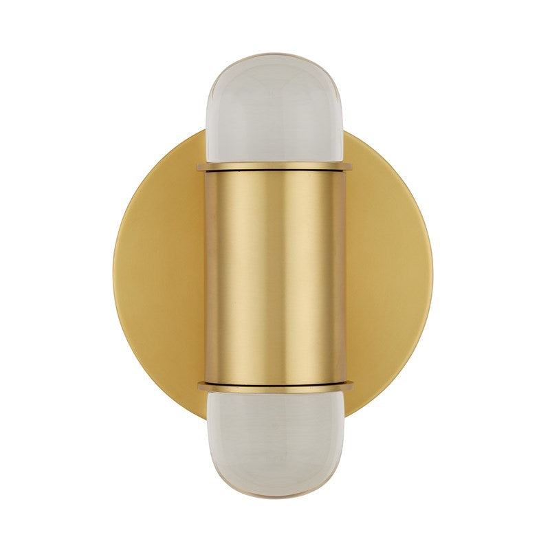 Alabaster Capsule  Wall Sconce