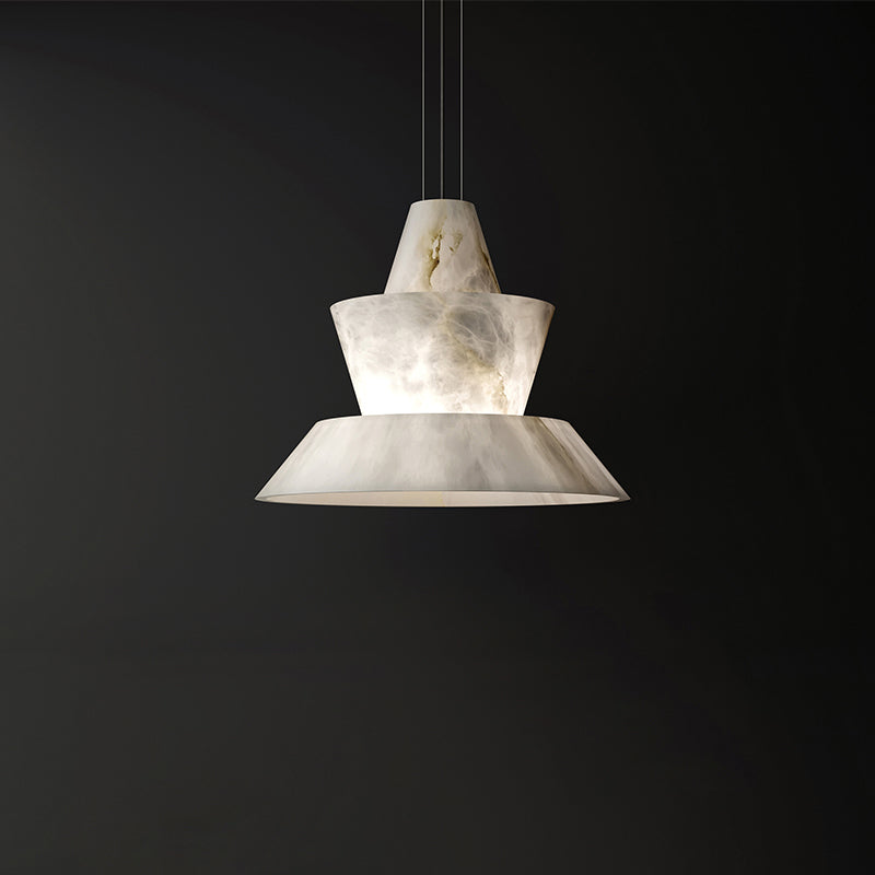 Alabaster Carol Dining Table Pendant Light