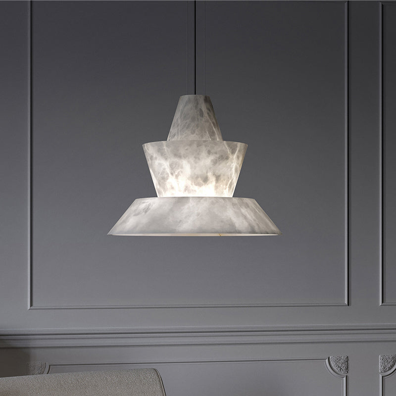 Alabaster Carol Dining Table Pendant Light