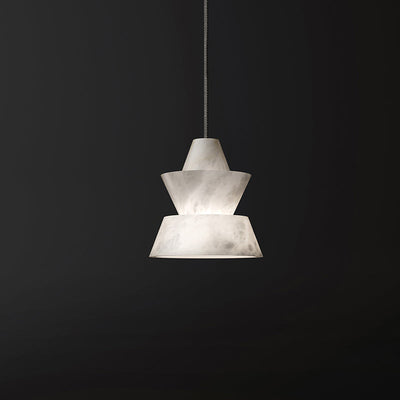 Alabaster Carol Dining Table Pendant Light