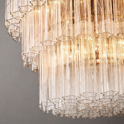 Cielle 3-Tier Round Chandelier 36” - thebelacan