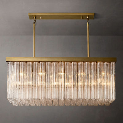 Cielle Rectangular Chandelier 54” - thebelacan