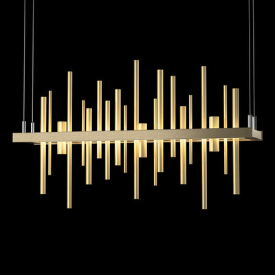 Cityscape Linear LED Pendant Chandelier